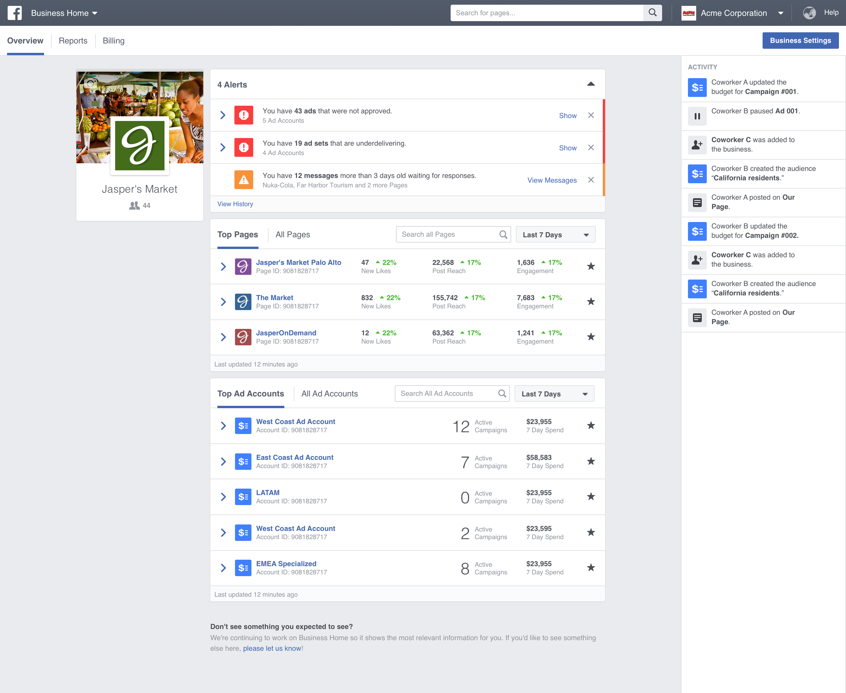 Facebook Business Suite