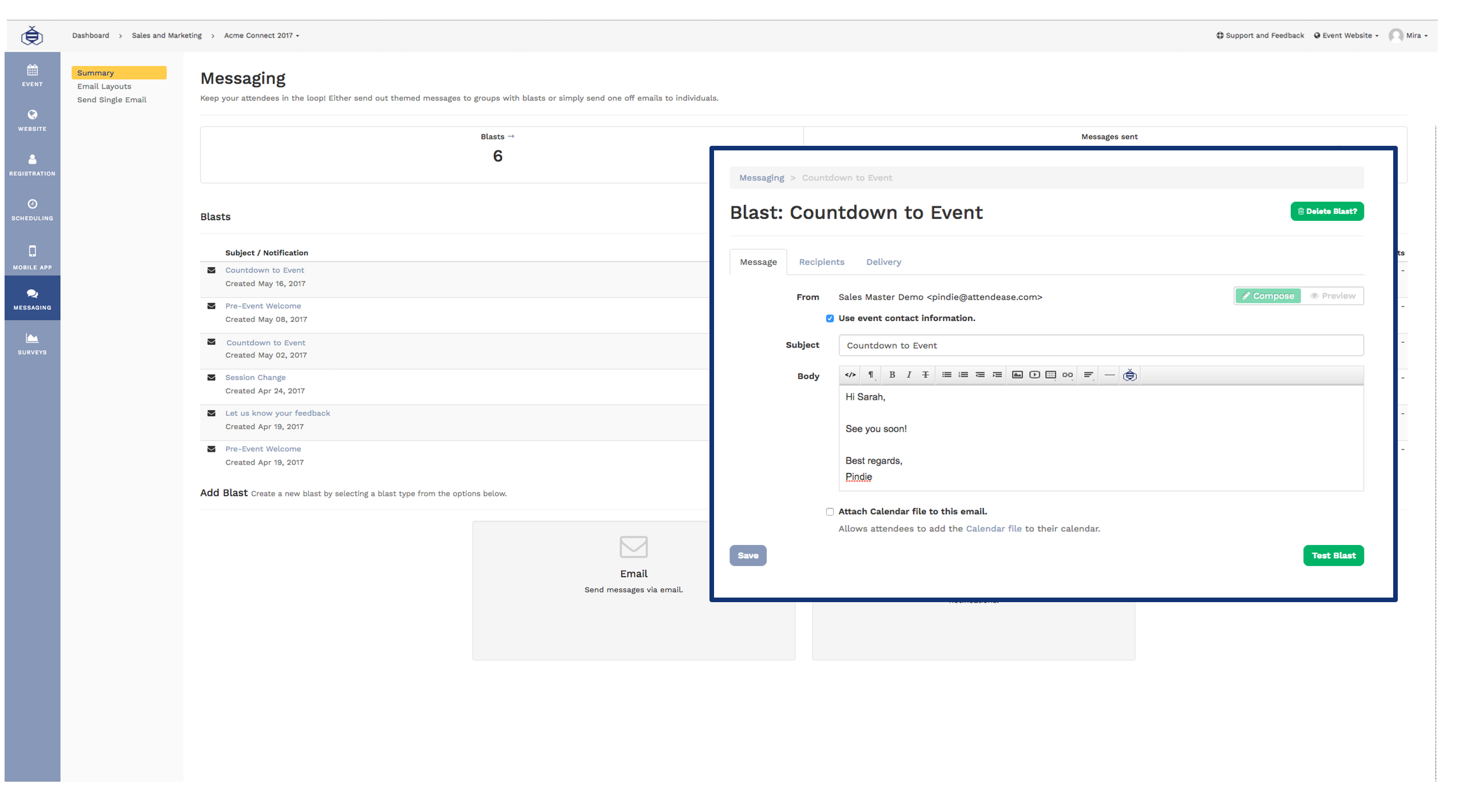 Attendease Software 2023 Reviews, Pricing & Demo