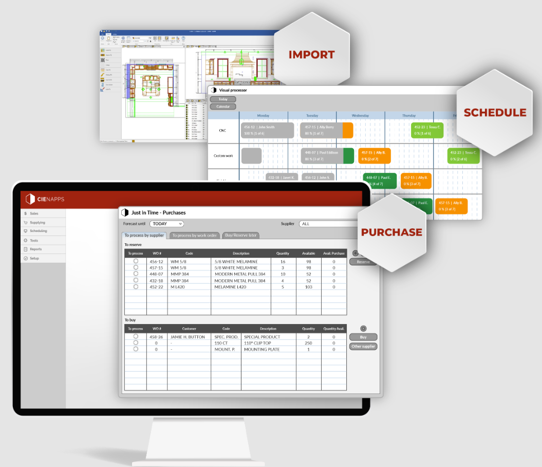 Cienapps screenshot: Cienapps trigger purchases