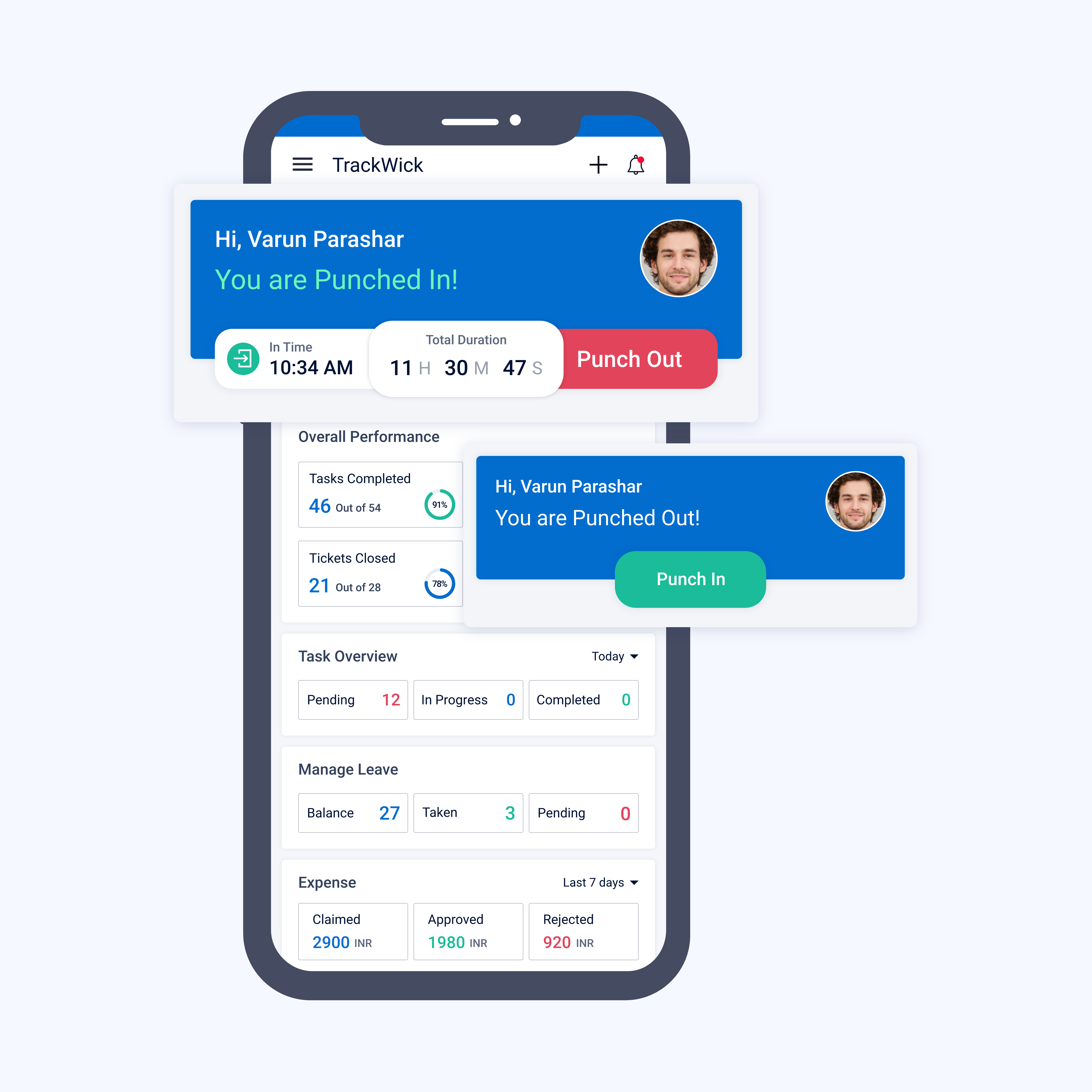 TrackOlap screenshot: Mobile App