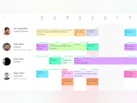 Resource Guru Software - Main Schedule