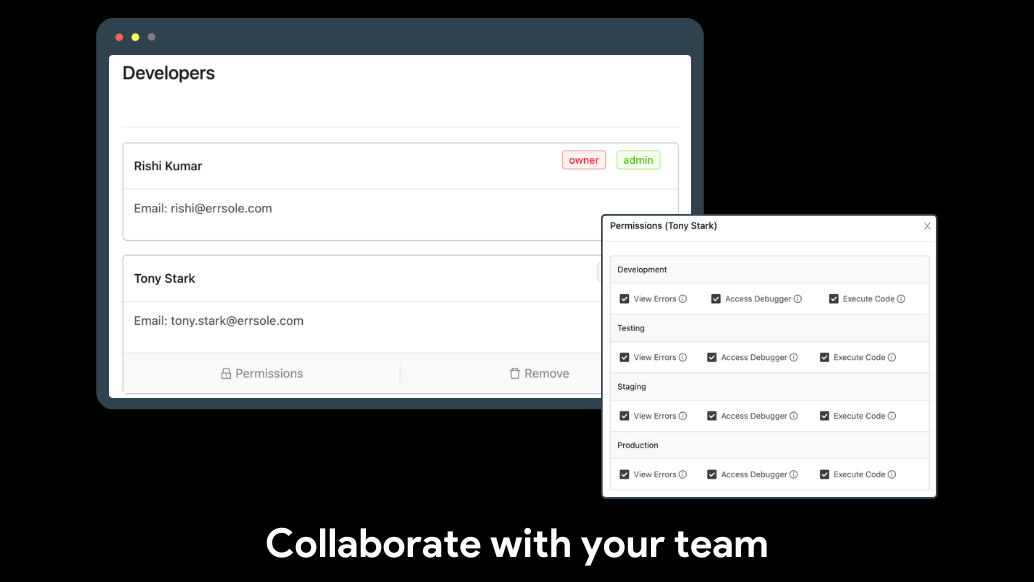 Collaborate with your team