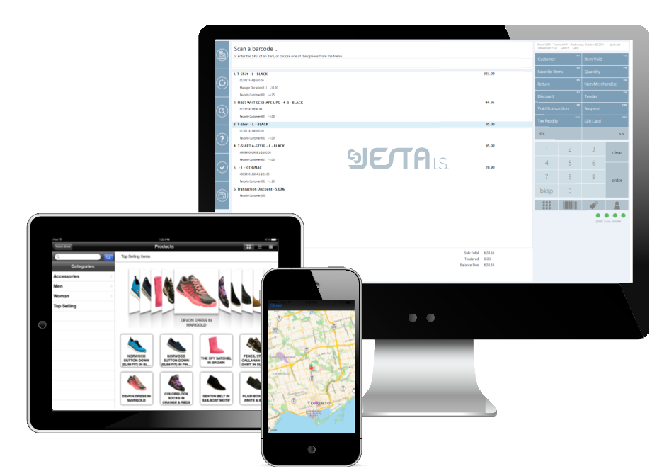 Jesta Vision Suite Software - Point of Sale Software