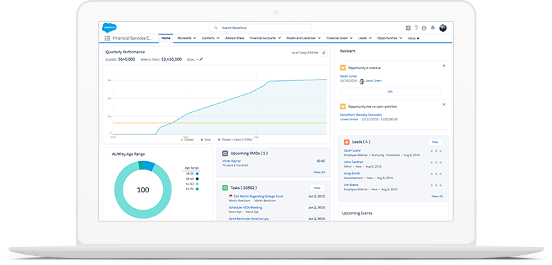 Salesforce Retail CRM Logiciel - 2