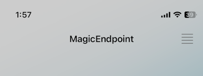 MagicEndpoint