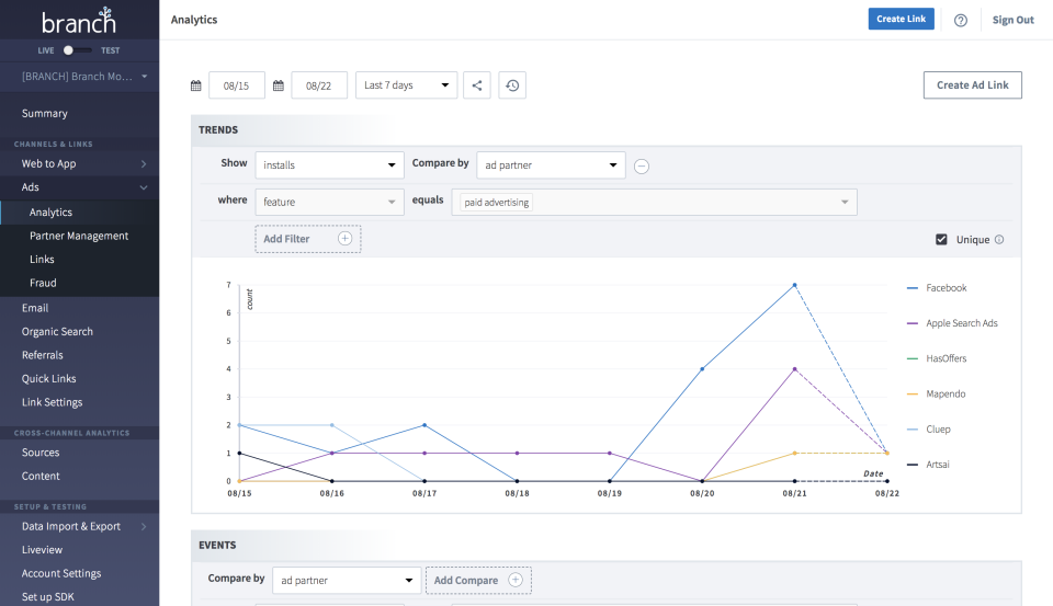 Branch Metrics 소프트웨어 - 1