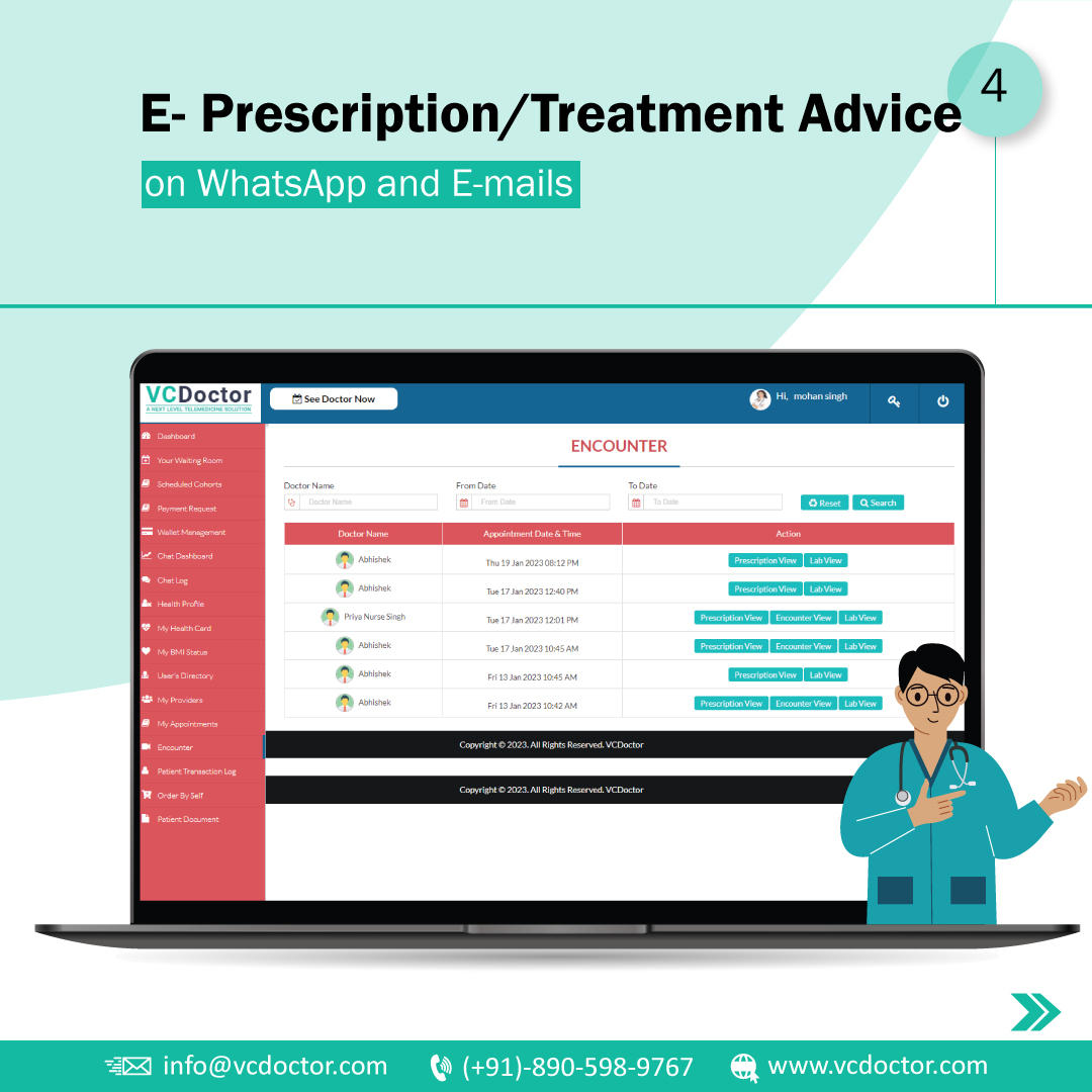 EPrescription and Treatment Advice