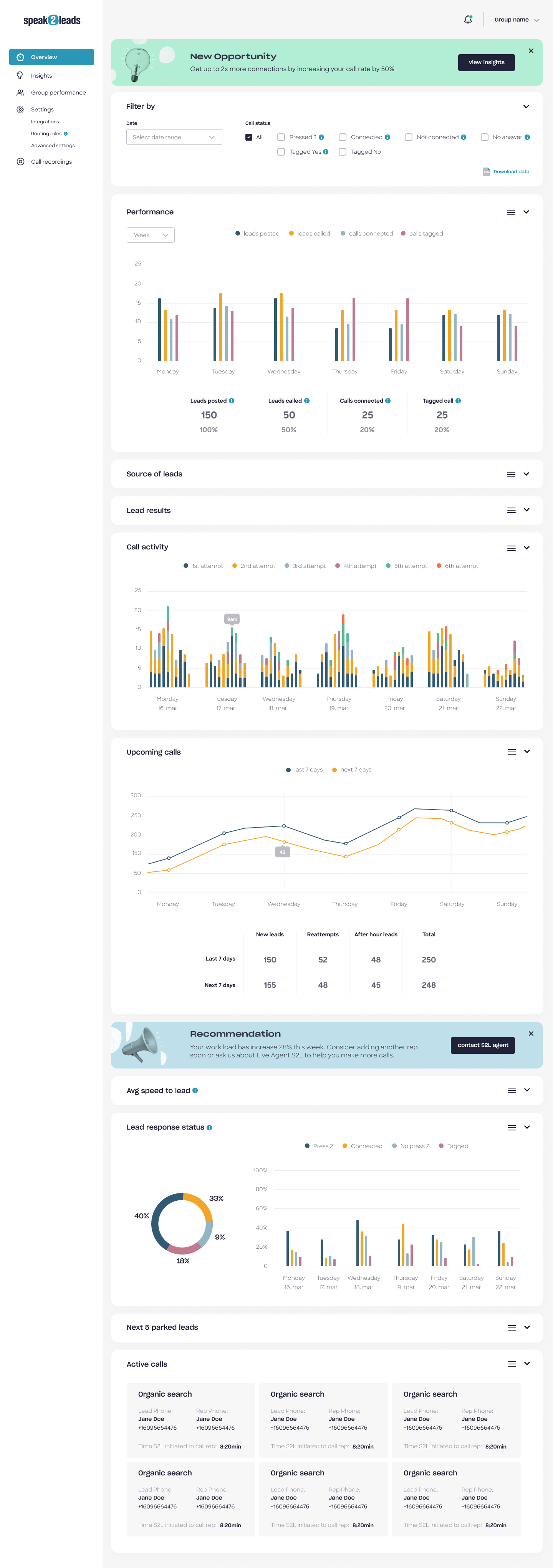 Speak2Leads screenshot