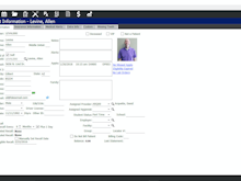 DentiMax Software - Patient Screen