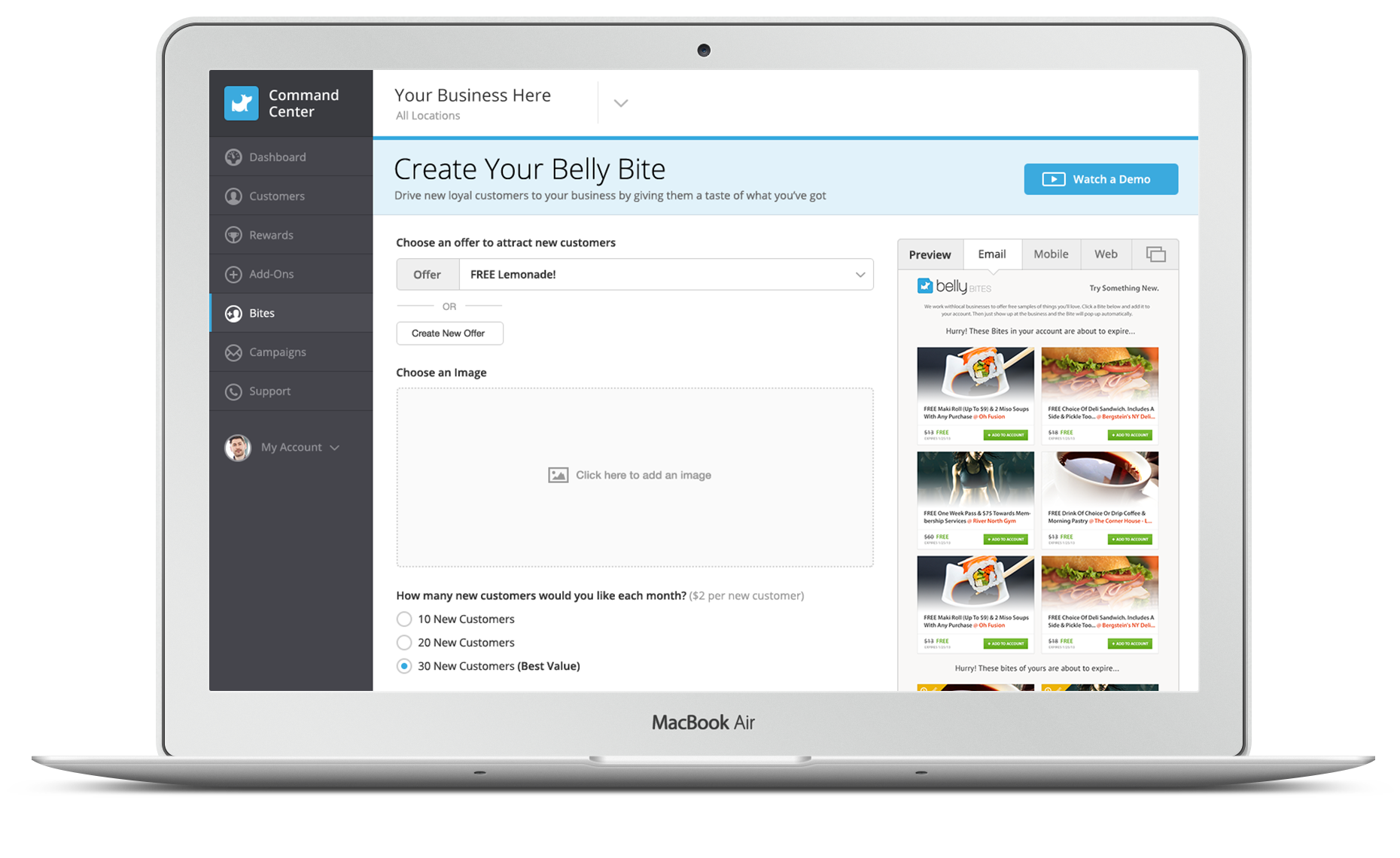 Belly Software - the Belly Bite online member directory