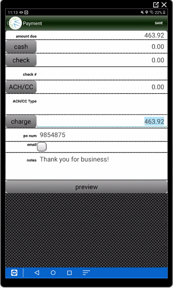 bMobile Route Software - 4