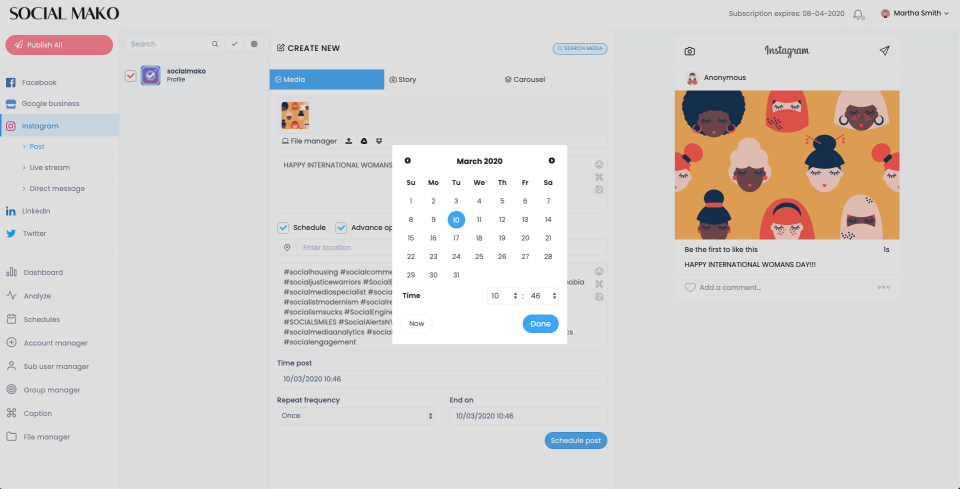 Schedule content-thumb