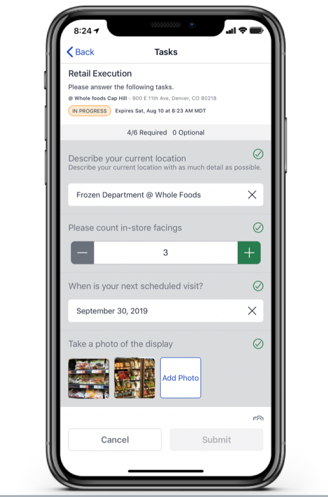 FORM MarketX Software - Digitize processes & help teams complete tasks quickly on mobile while giving you the data & visual confirmation you need about conditions across your locations.