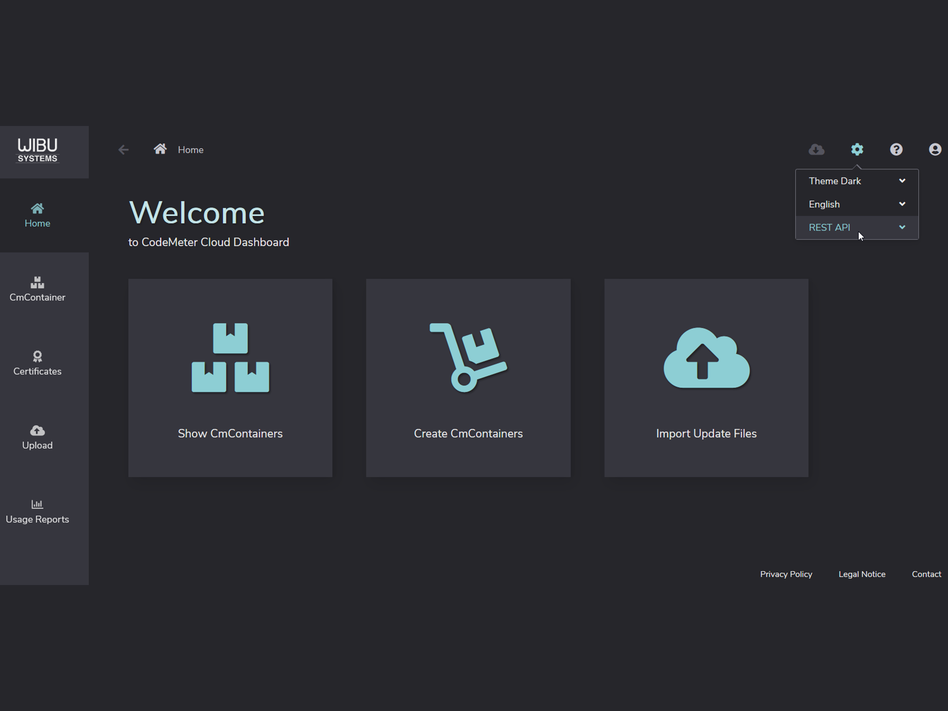 CodeMeter Software - CmCloud Dashboard