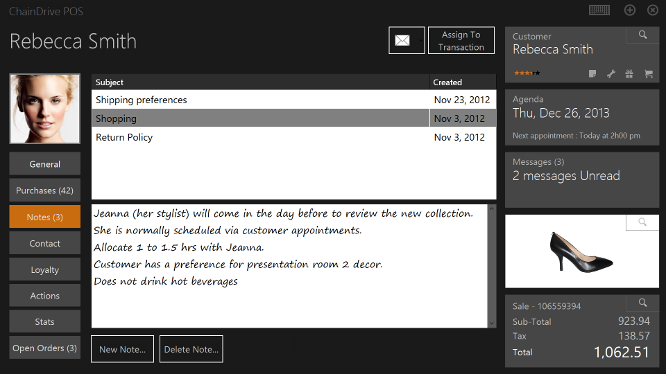 ChainDrive Software - ChainDrive POS CRM