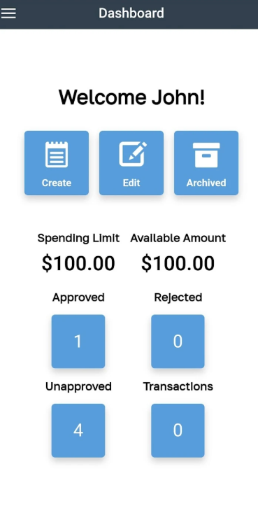 KIVU screenshot: KIVU dashboard