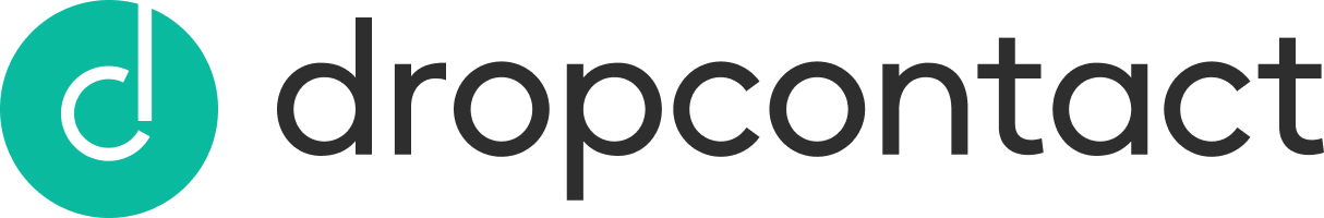 Dropcontact screenshot: Logo Dropcontact : the best B2B email finder