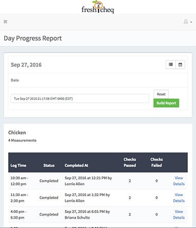 FreshCheq Software - Day progress report