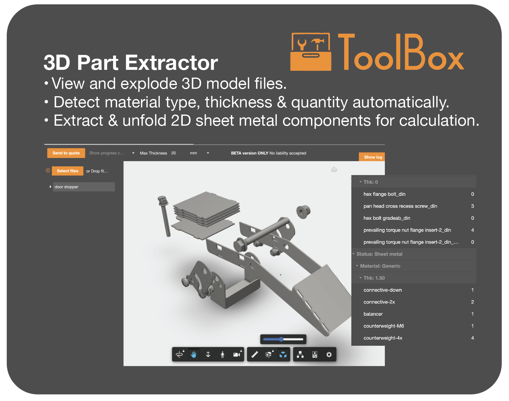 3D Part Extractor