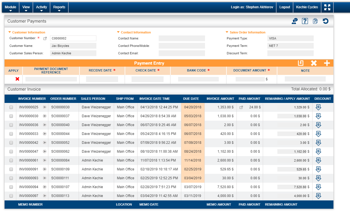 Kechie Software - Finance