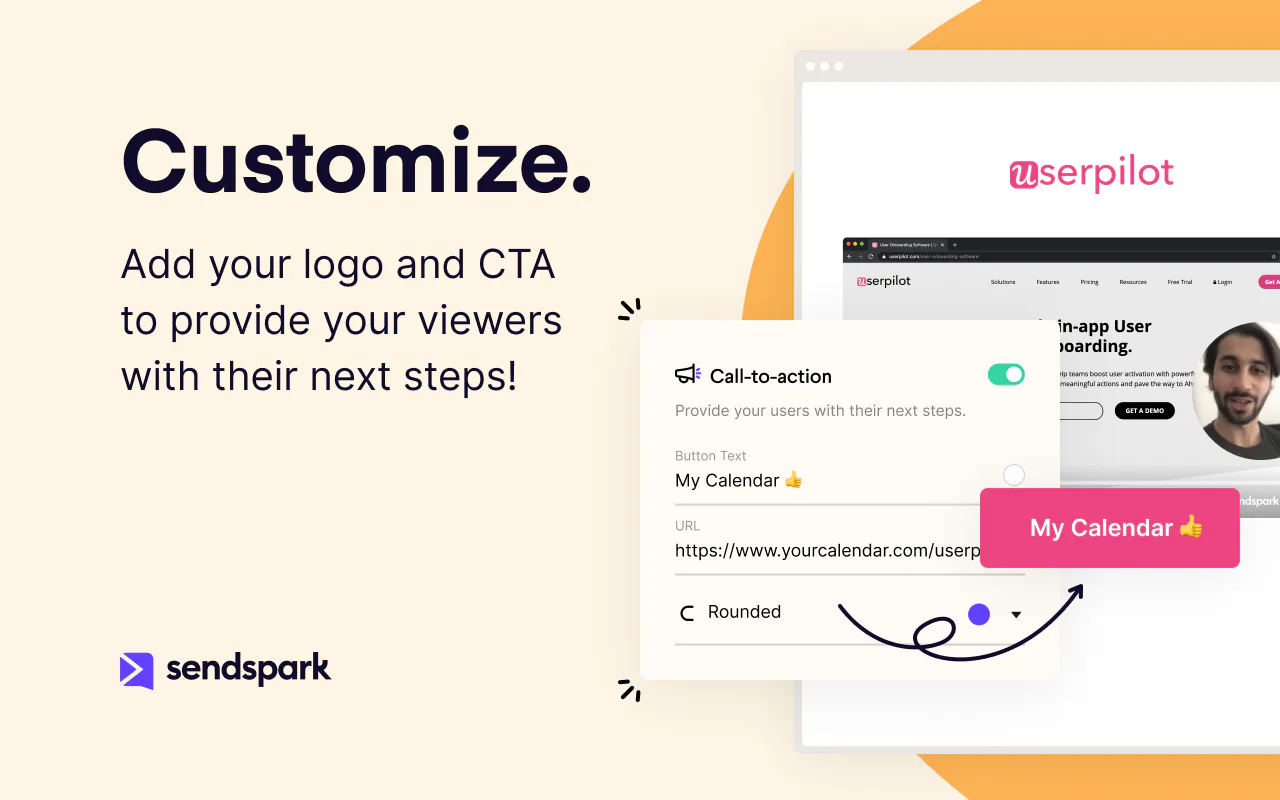 Add Your Logo and Call-to-Action