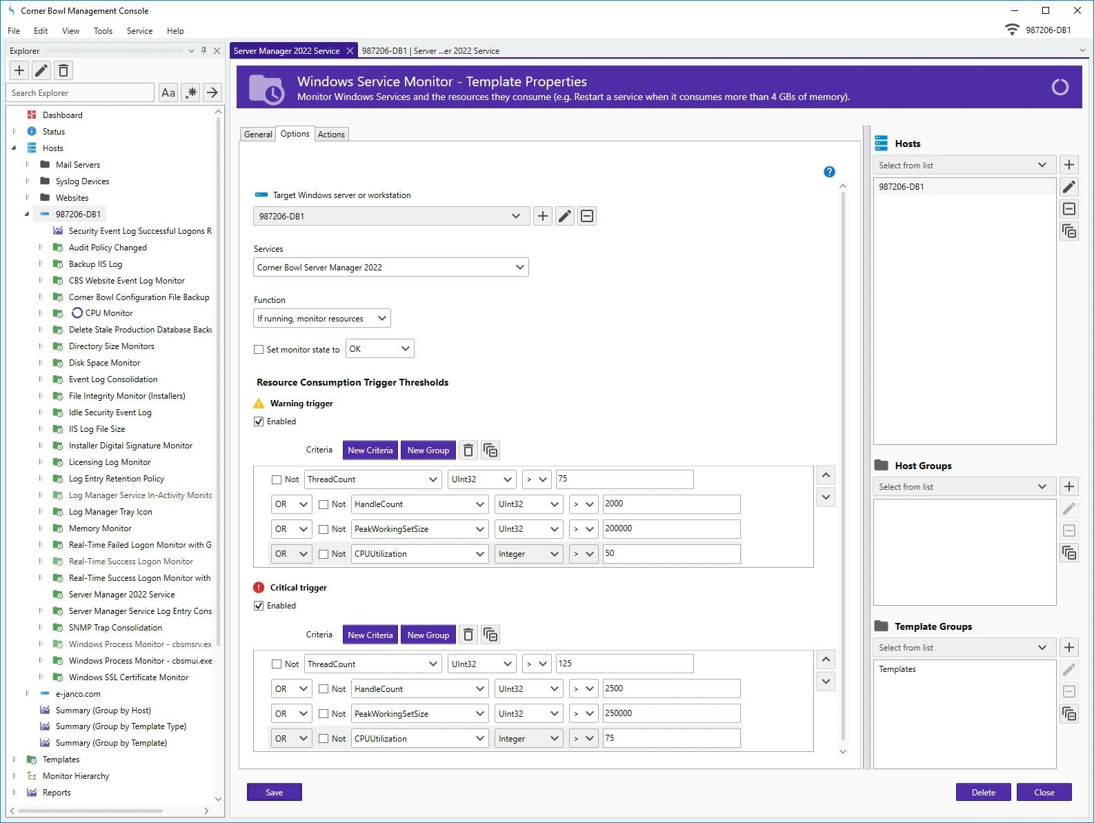 Corner Bowl Server Manager Logiciel - 3