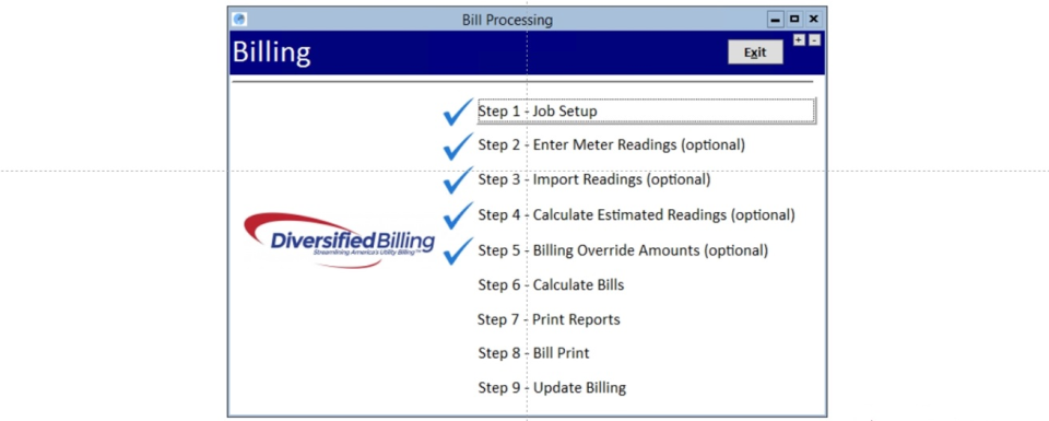 Diversified Billing Software - 5