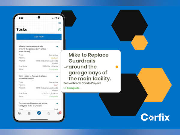 Corfix Software - Assign tasks to any worker, anytime, anywhere. Whether you’re in the office or on the field, Corfix Tasks ensures that your instructions reach your crew instantly.