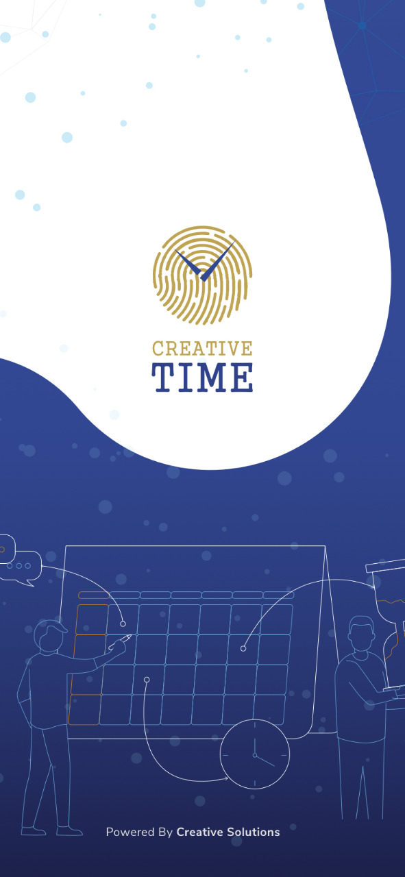 CreativeTime Attendance Software screenshot: CreativeTime splash screen