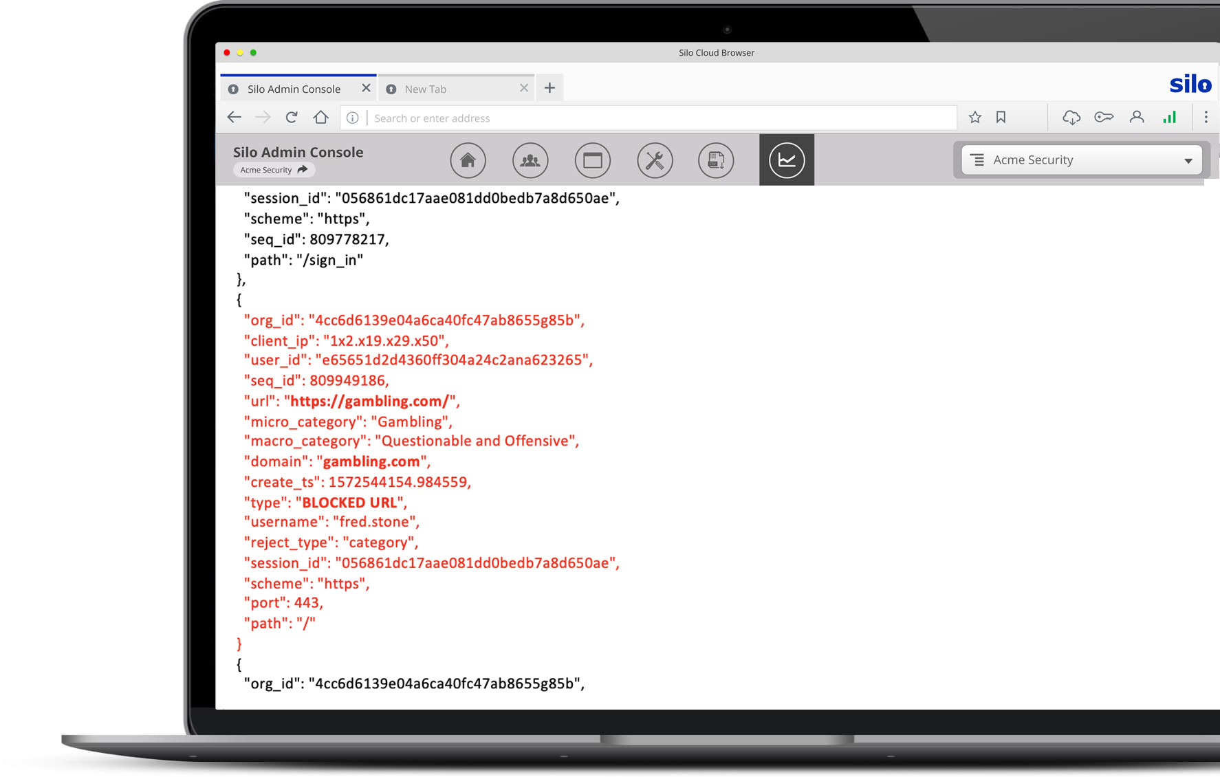Silo for Research screenshot: Silo cloud browser
