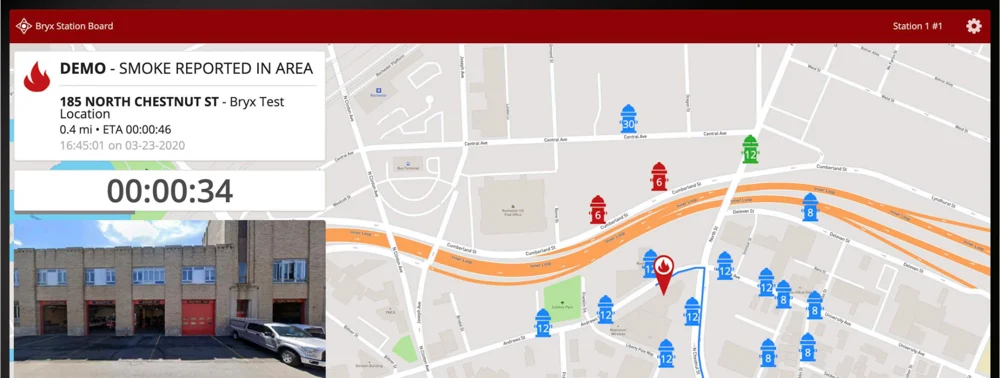 Bryx screenshot: Bryx station board