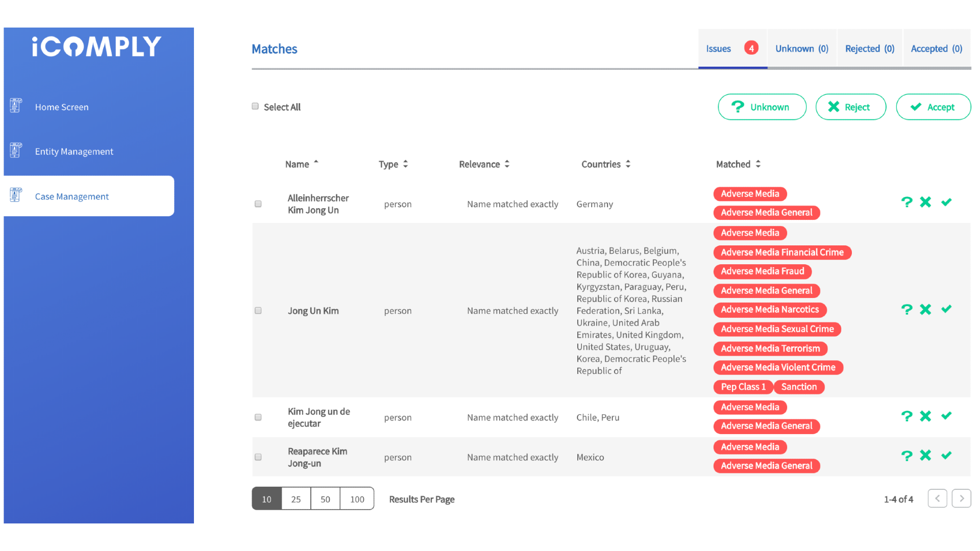 iComplyKYC Logiciel - 2