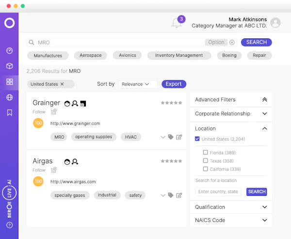 Beroe LiVE.Ai Reviews, Demo & Pricing - 2022