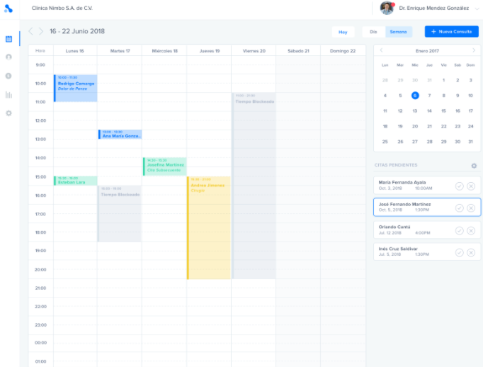 Nimbo scheduling