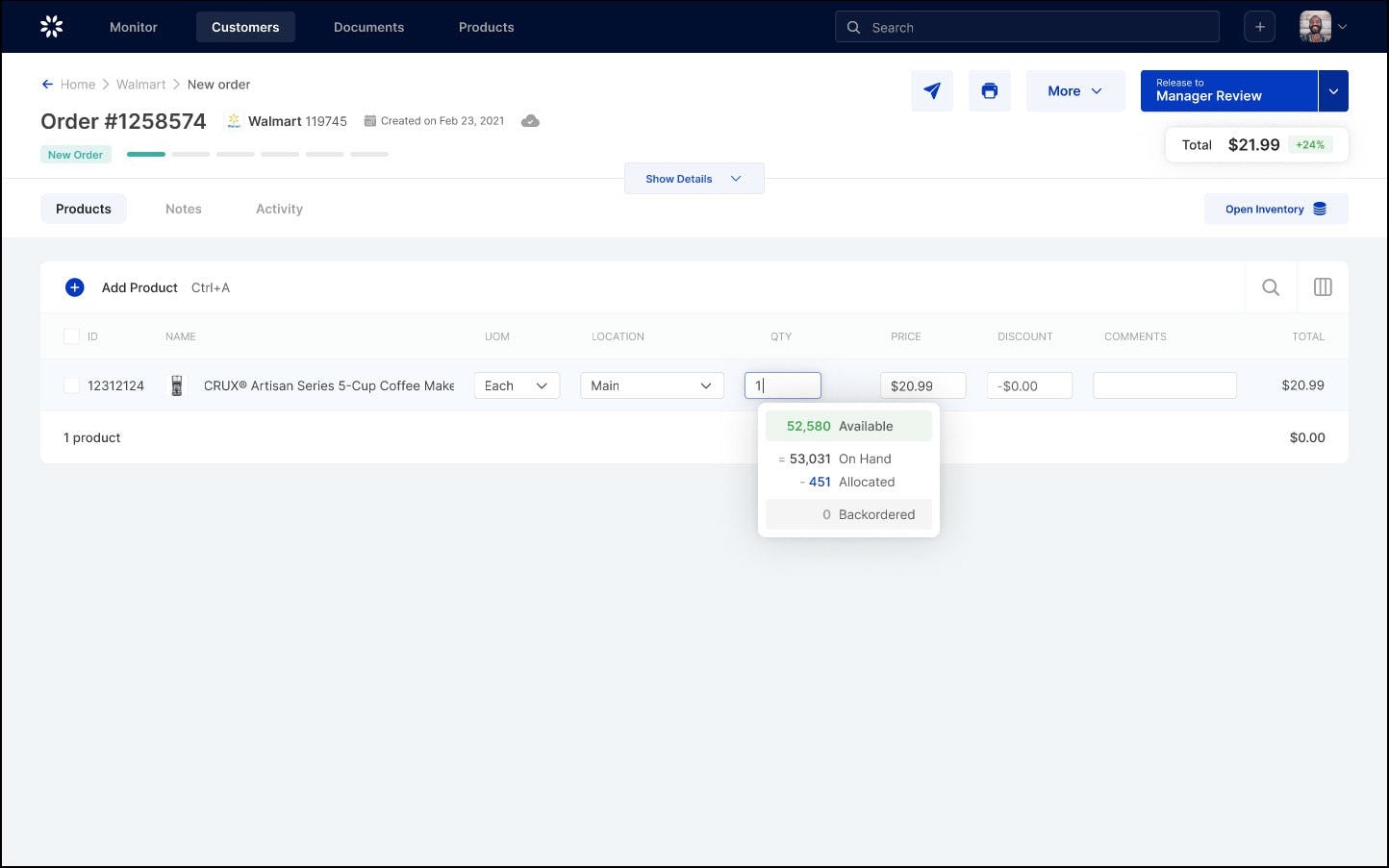 Cavallo SalesPad Software - Distribution Cloud