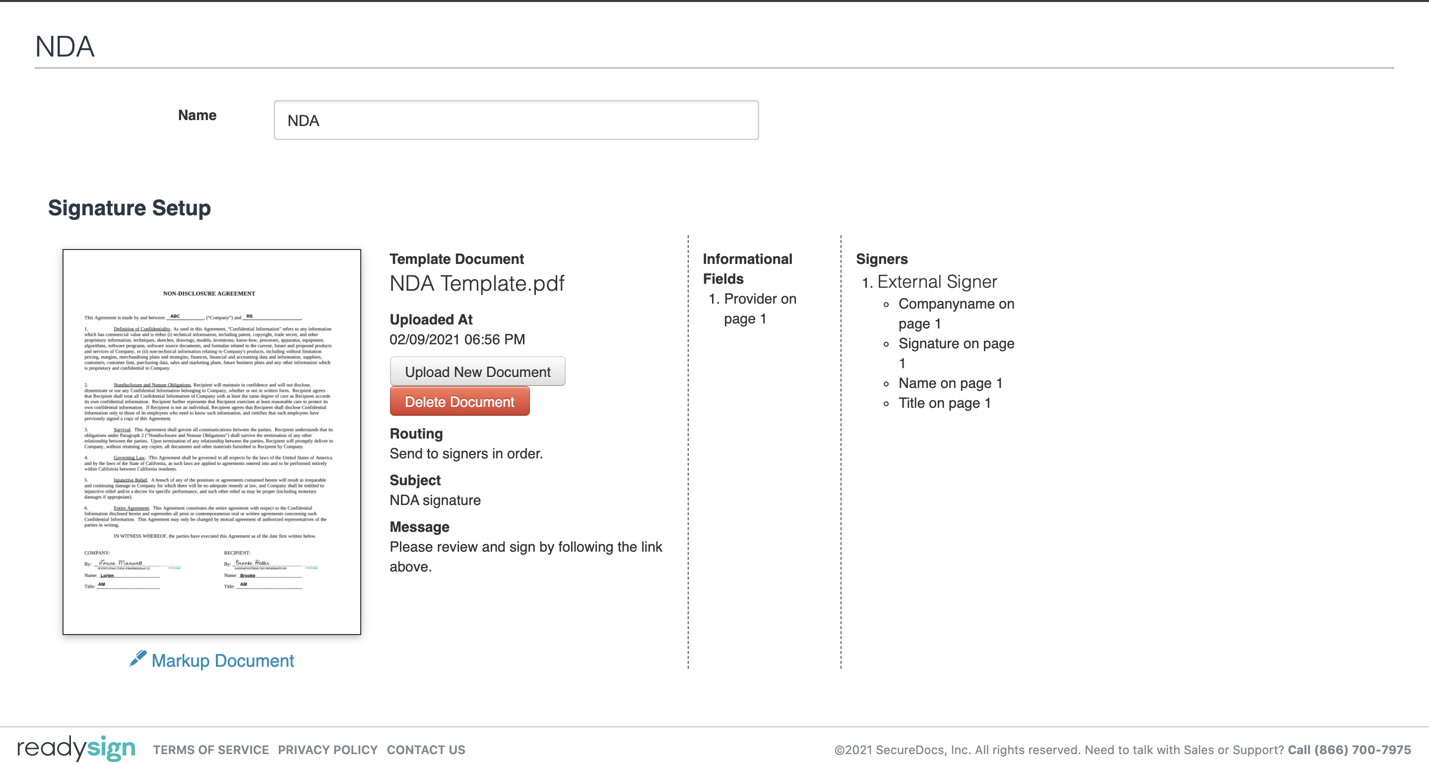 ReadySign Customizable Templates