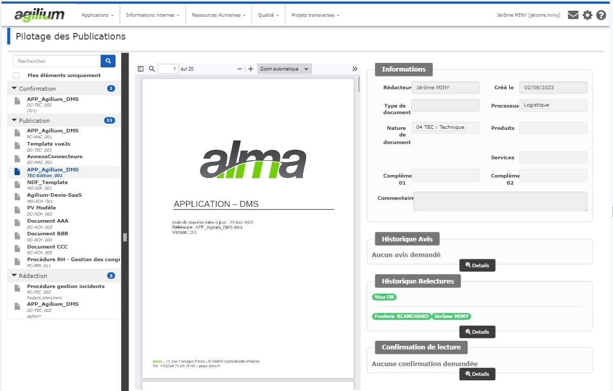 Agilium SMQ Software - 3