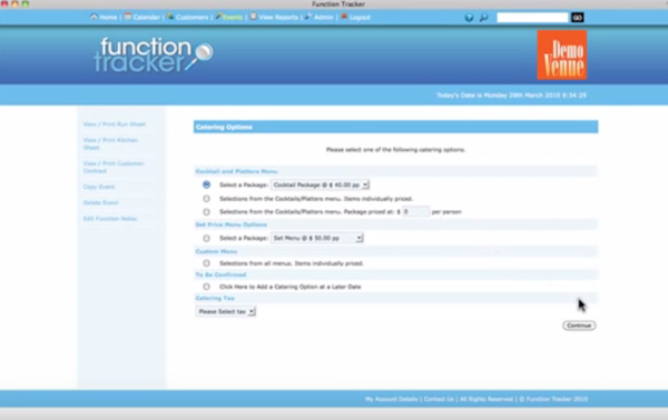 Function Tracker for Caterers Reviews, Demo & Pricing - 2022