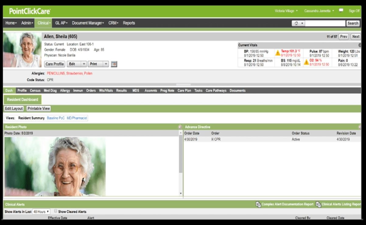 Skilled Nursing Core Platform Software - Skilled Nursing Core Platform EHR management
