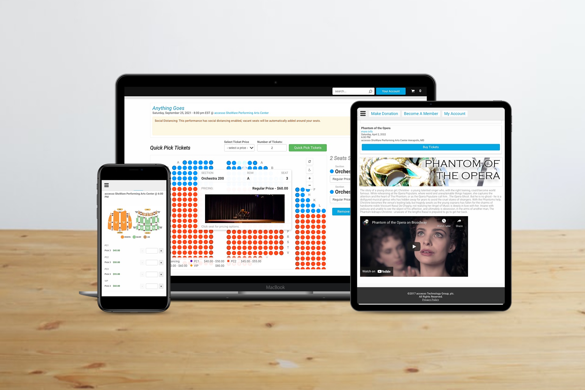 Our intuitive and engaging platform allows users to easily select seats, view show details and purchase tickets on any device.-thumb