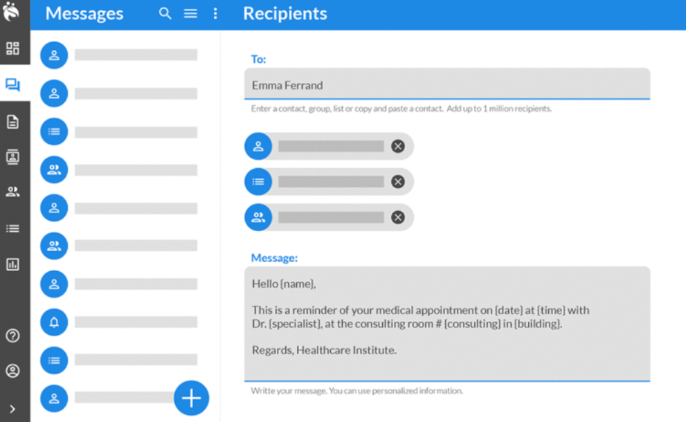 Soprano Connect messaging