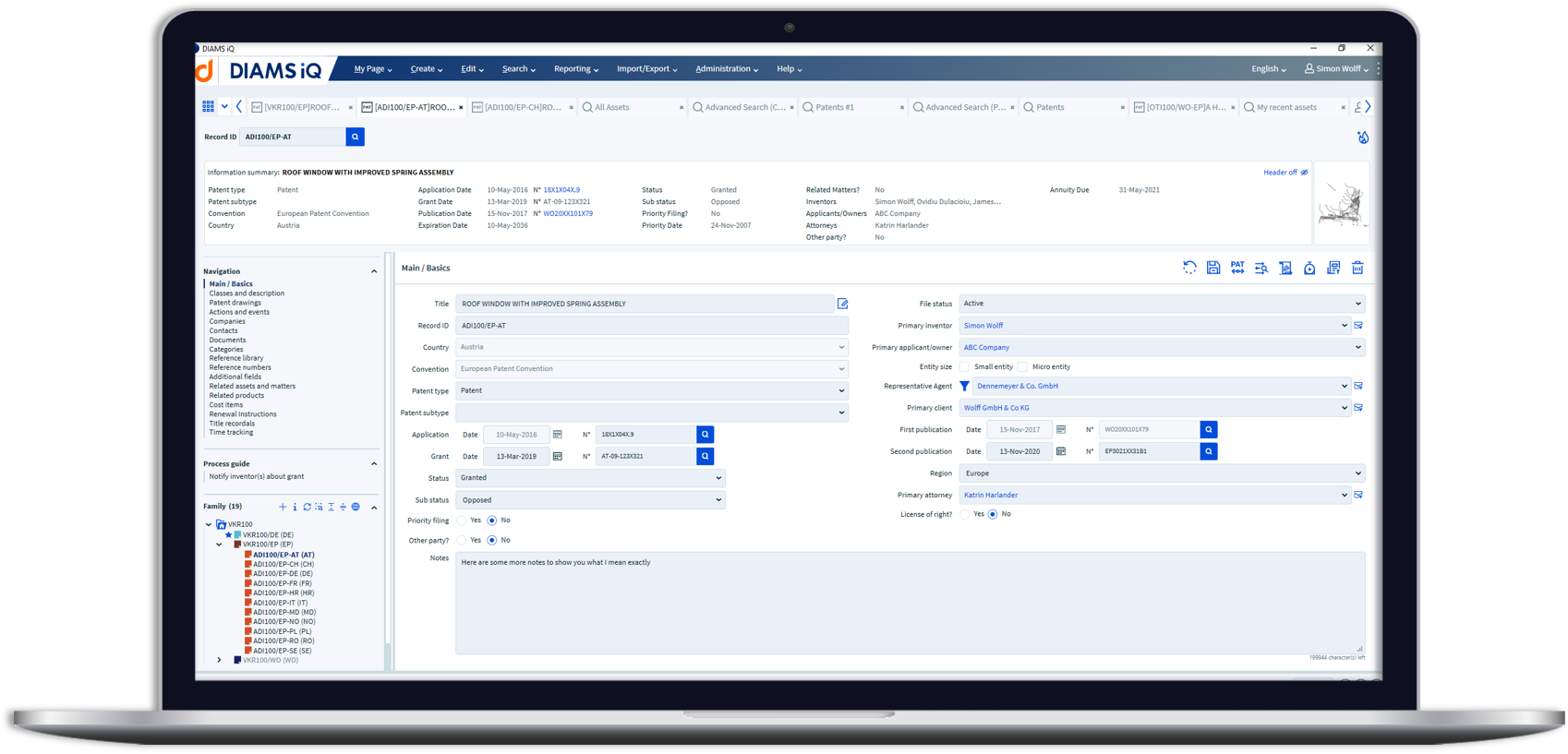 DIAMS Software - 1