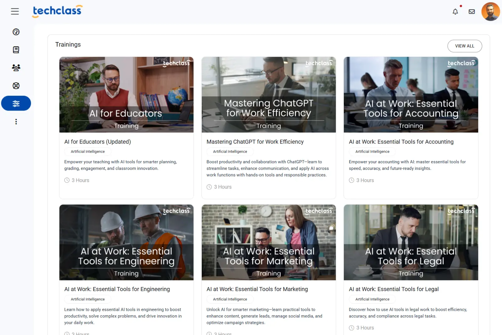 TechClass Software - TechClass training catalog