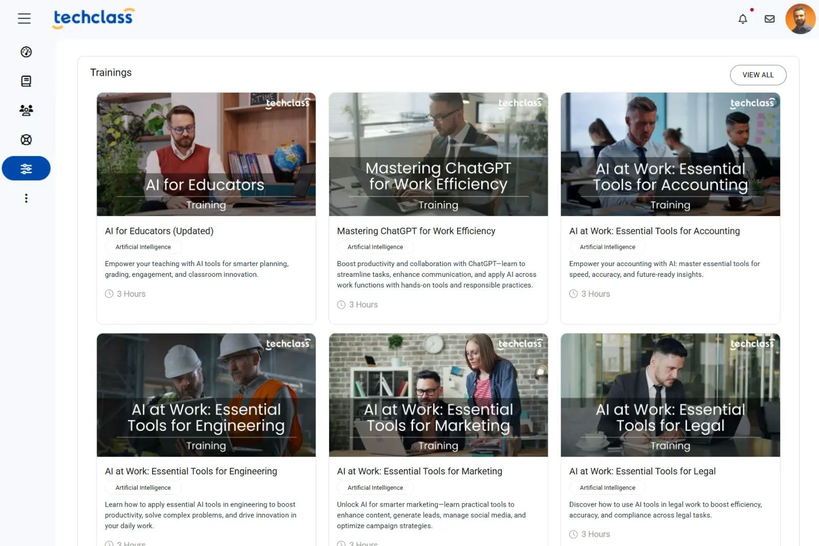 TechClass Software - TechClass training catalog