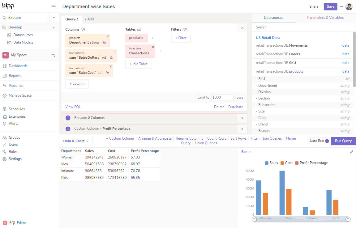 Visual SQL Data Explorer Gets You from Database to Charts in Minutes