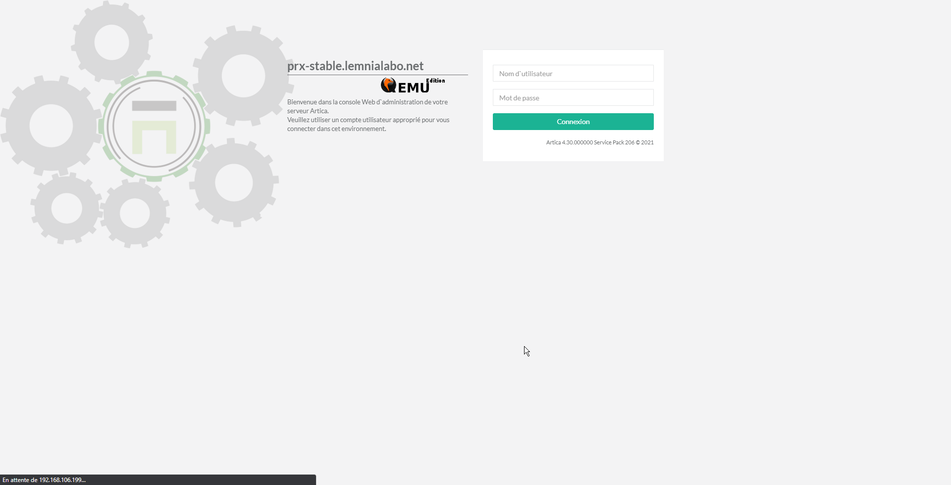 Artica Proxy Software - 1