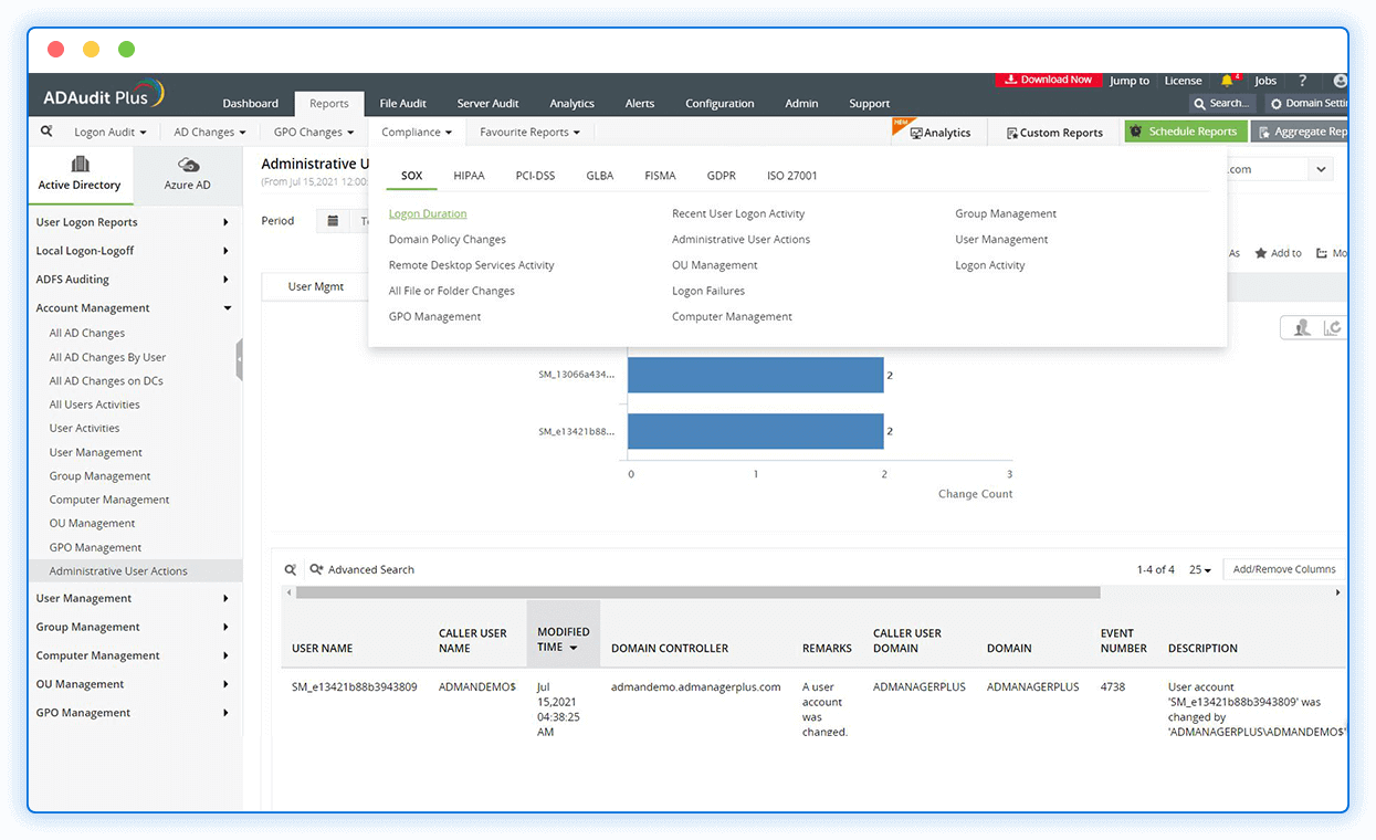 ManageEngine ADAudit Plus Logiciel - 2