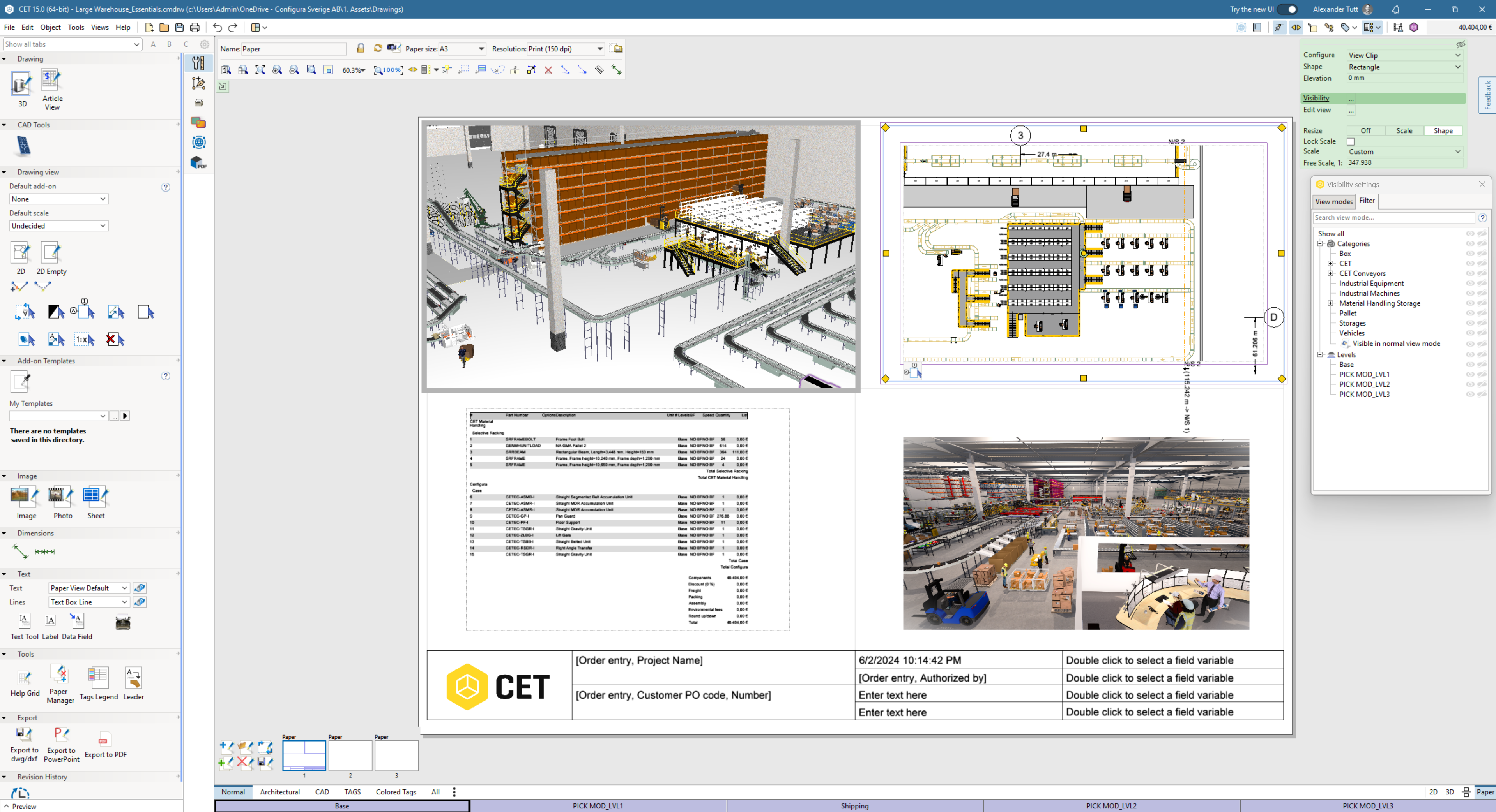 CET Essentials for Material Handling Software - 𝐂𝐄𝐓 𝐄𝐬𝐬𝐞𝐧𝐭𝐢𝐚𝐥𝐬 𝐟𝐨𝐫 𝐌𝐚𝐭𝐞𝐫𝐢𝐚𝐥 𝐇𝐚𝐧𝐝𝐥𝐢𝐧𝐠's Paper View automates document creation. 
Generate professional quotes, proposals, and instructions with real-time updates, saving you time and boosting efficiency.