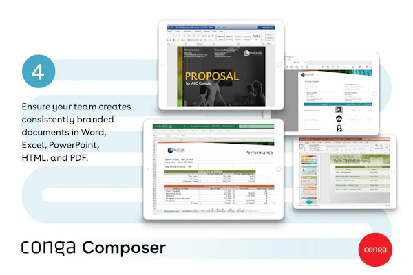 Conga Document Generation Software Reviews, Demo & Pricing - 2022