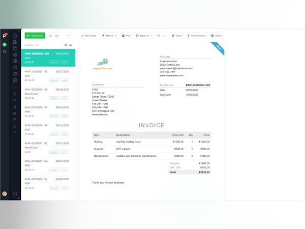Paymo Software - Invoicing